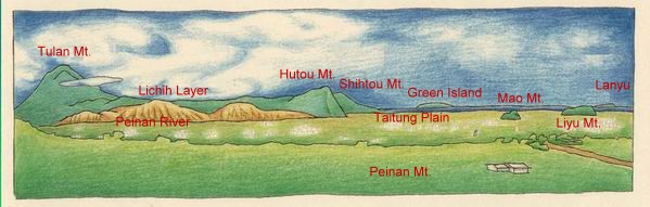 the map of geological tour